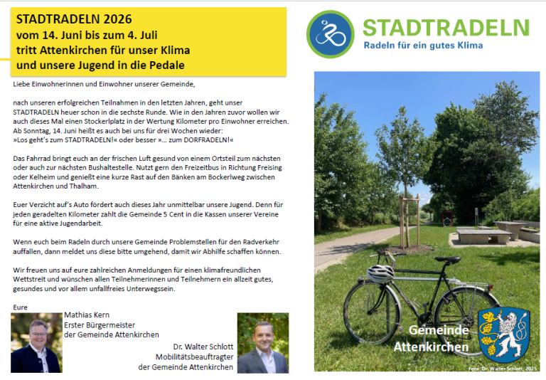 Stadtradeln aktuell